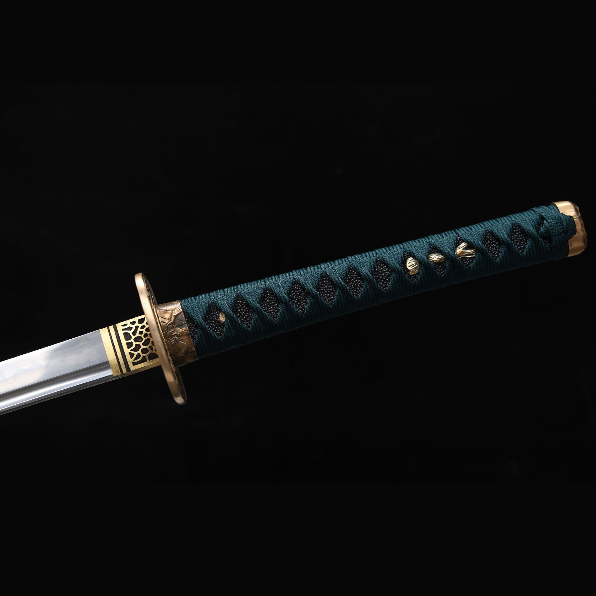 Everwood Oath – Wood Element Katana Sword-KAGEFORGE5