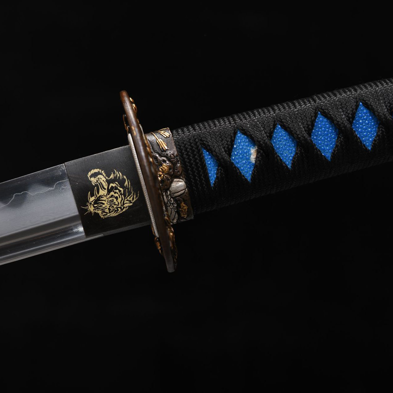 Steel Calm – Metal Element Katana Sword-KAGEFORGE5