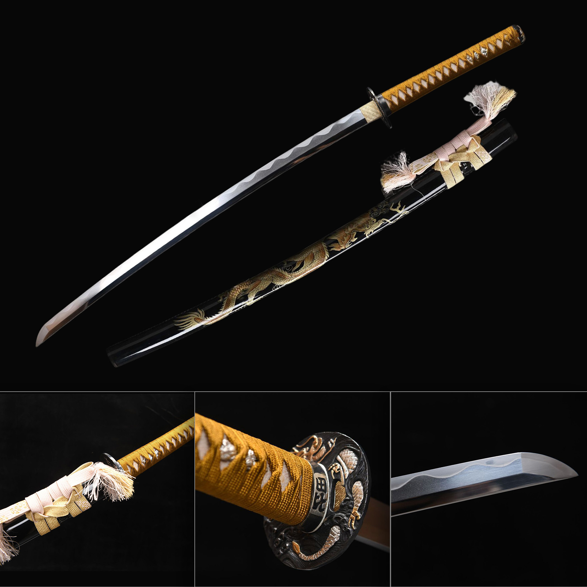 Ground Accord – Earth Element Katana Sword-KAGEFORGE5