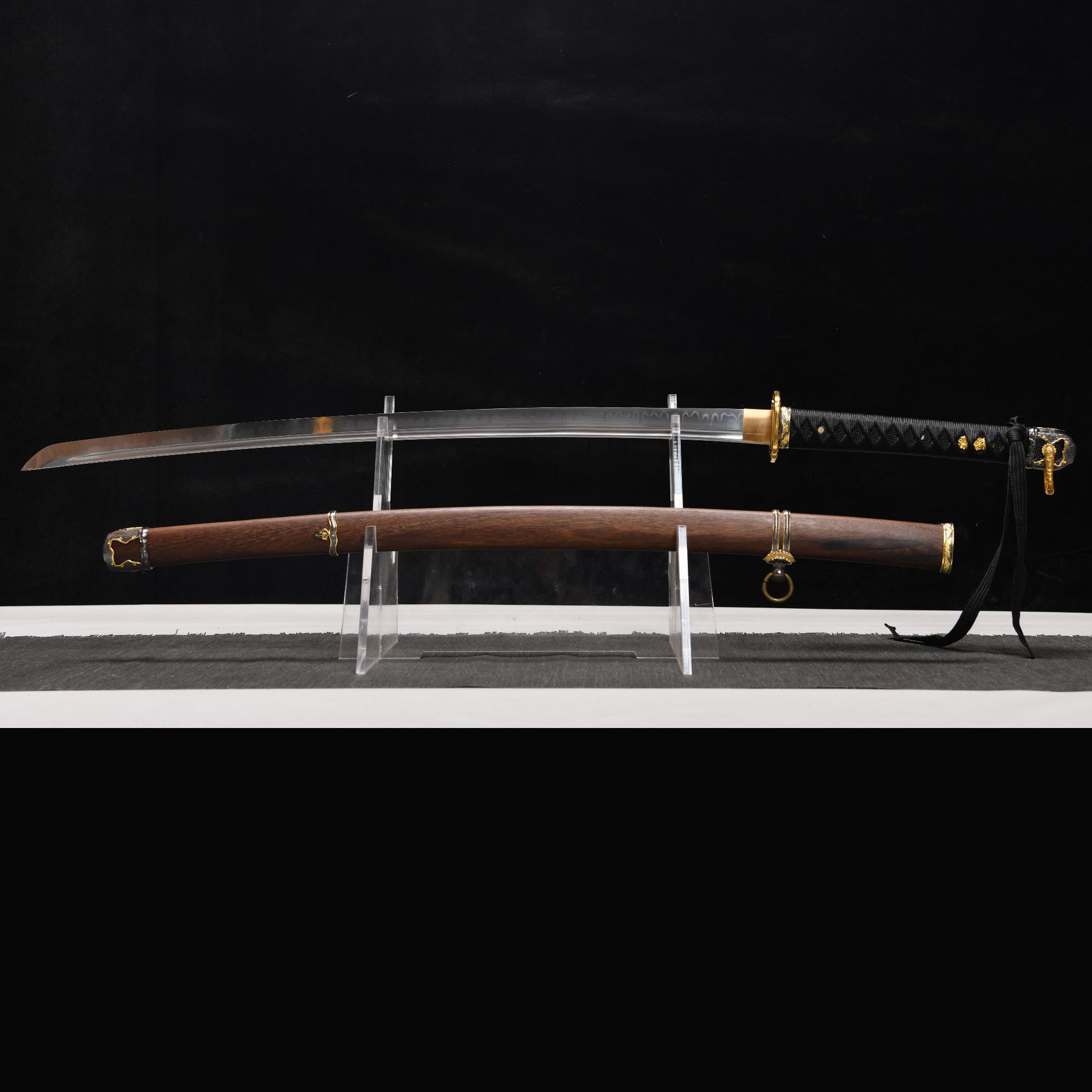 Stone Root – Earth Element Katana Sword-KAGEFORGE5
