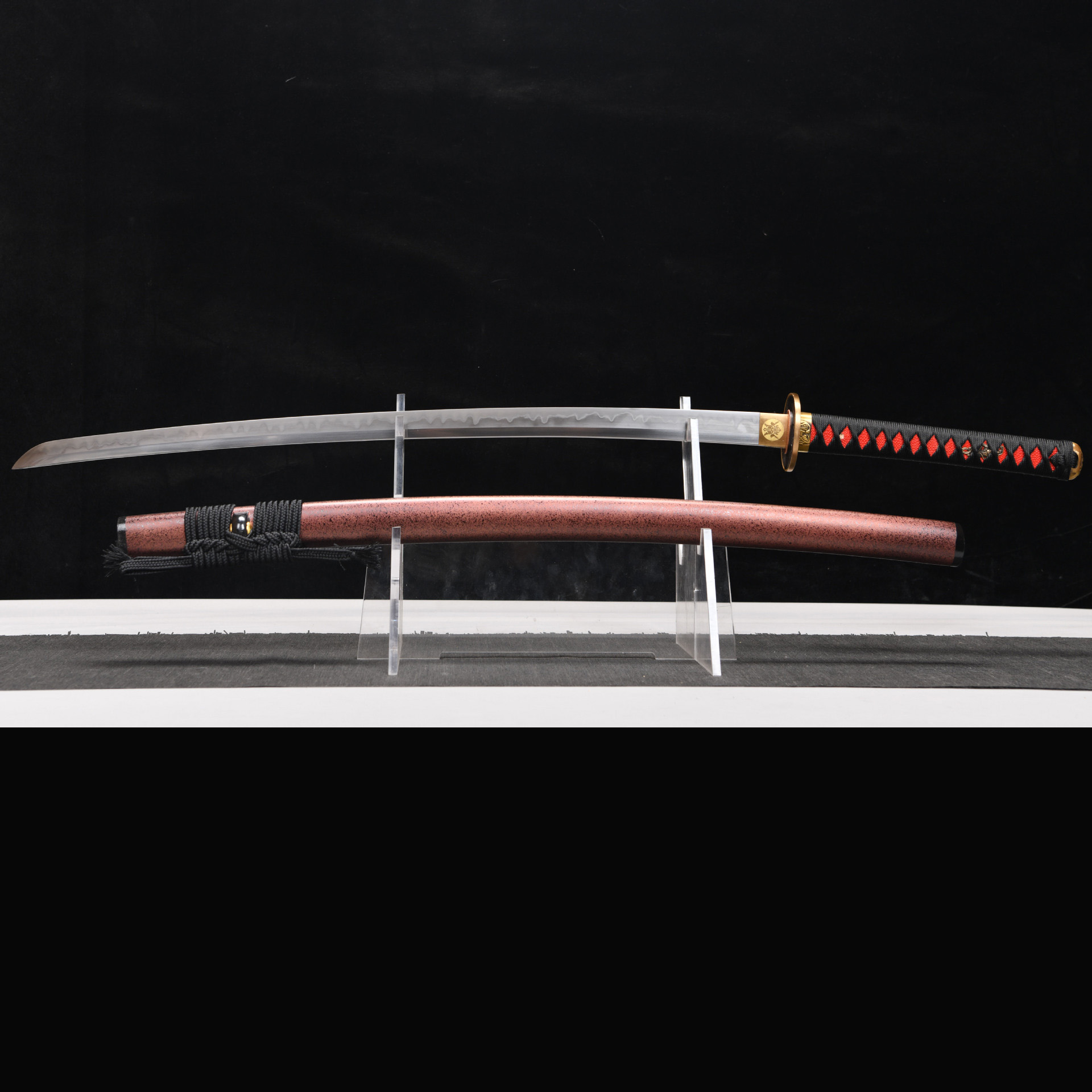Spark Call – Fire Element Katana Sword-KAGEFORGE5