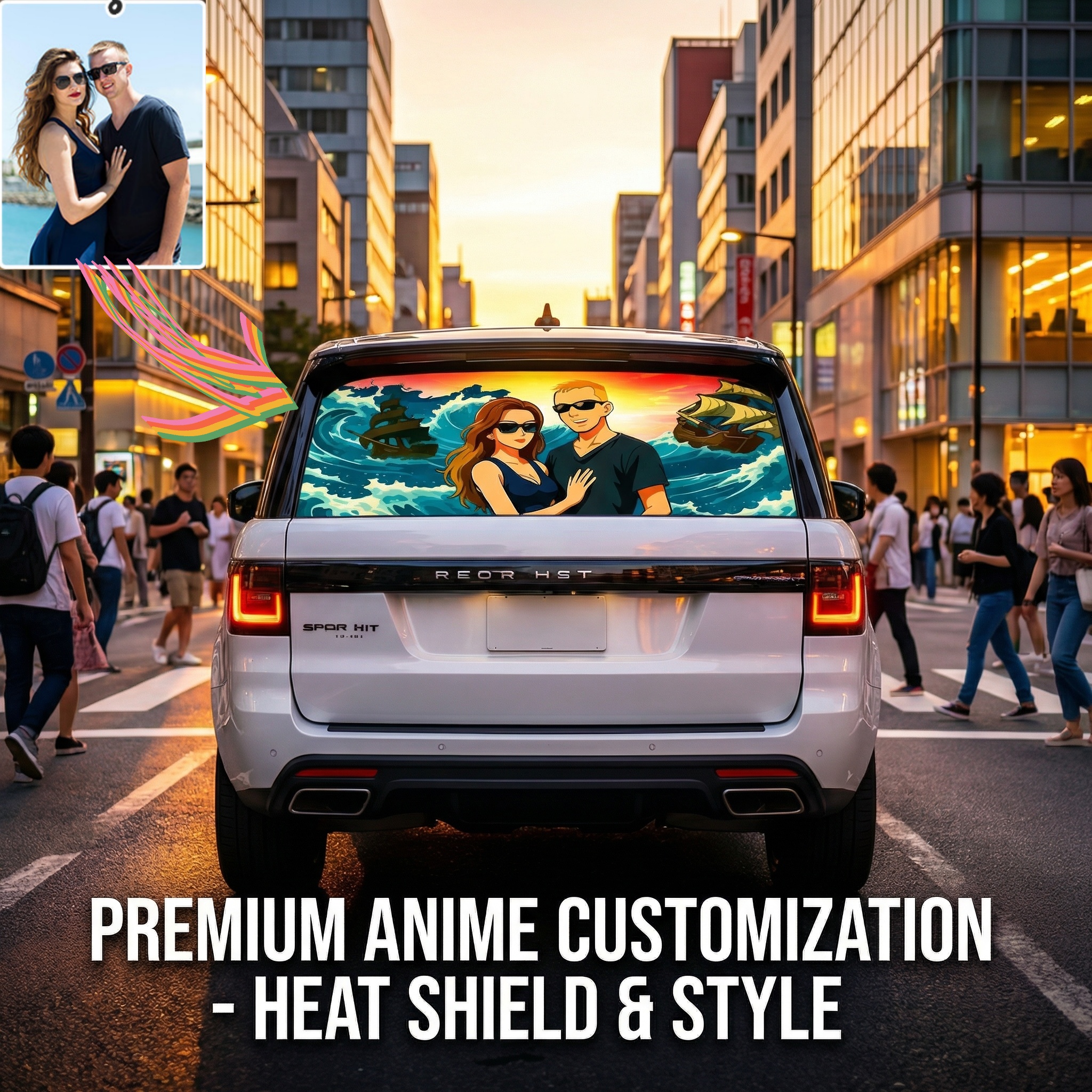 Custom Anime Wanted Couple Portrait, Pirate Theme Gift⚓