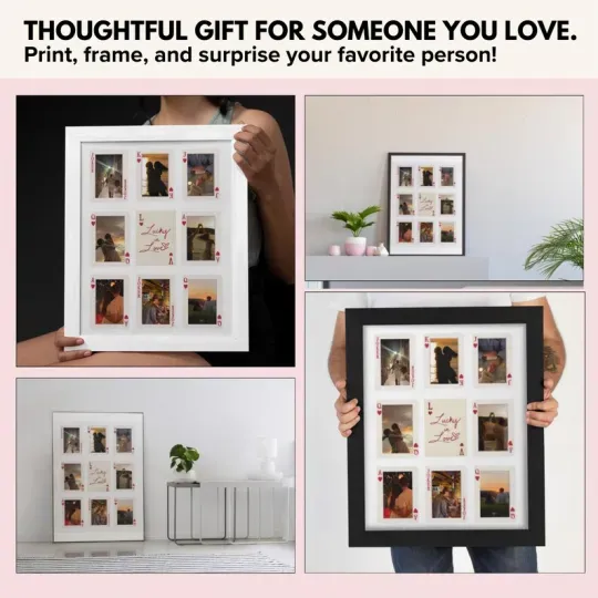 Custom Photo Playing Cards Frame
