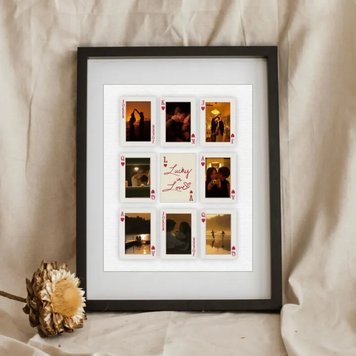Custom Photo Playing Cards Frame