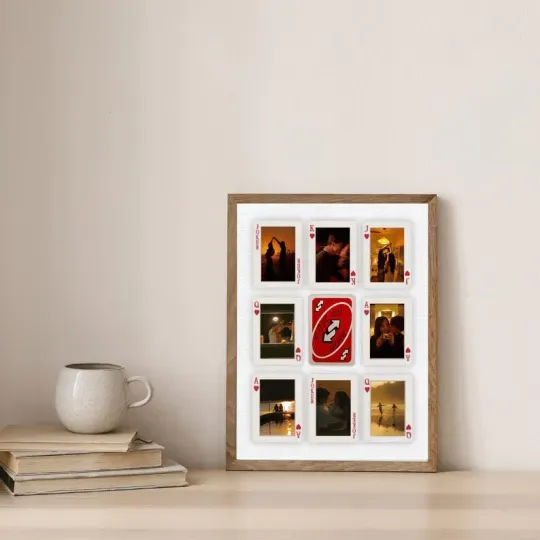 Custom Photo Playing Cards Frame