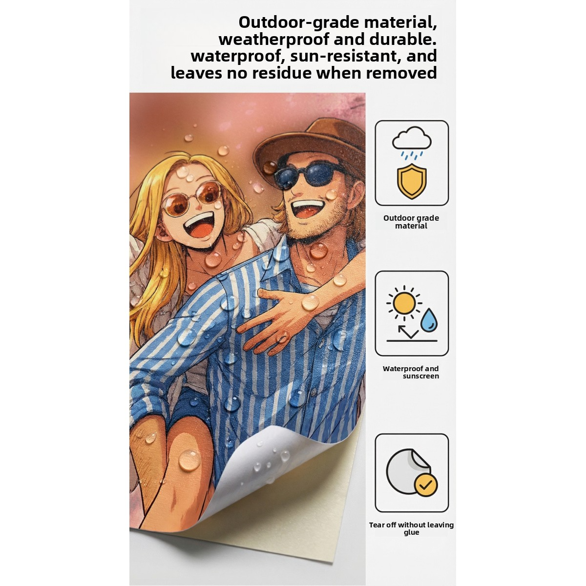 Custom Anime Wanted Couple Portrait, Pirate Theme Gift⚓