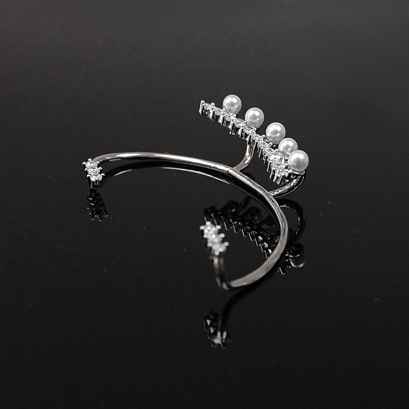 🔥Last Day 49% OFF✨-WHITE PEARL NON-PIERCING CLIP EARRINGS