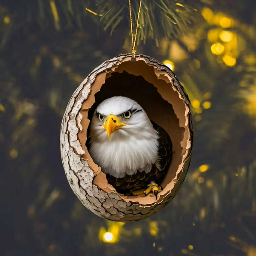 🎁❤️Handmade forest animal Christmas decorations