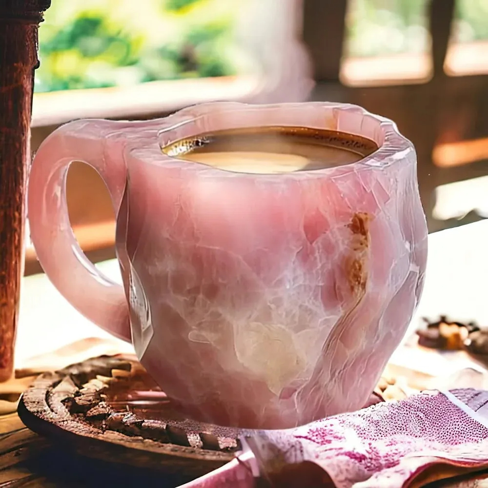 🥃2025 New Gift—BrewCharm Mineral Crystal Coffee Mugs