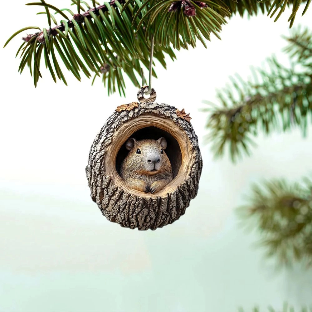 🎁❤️Handmade forest animal Christmas decorations