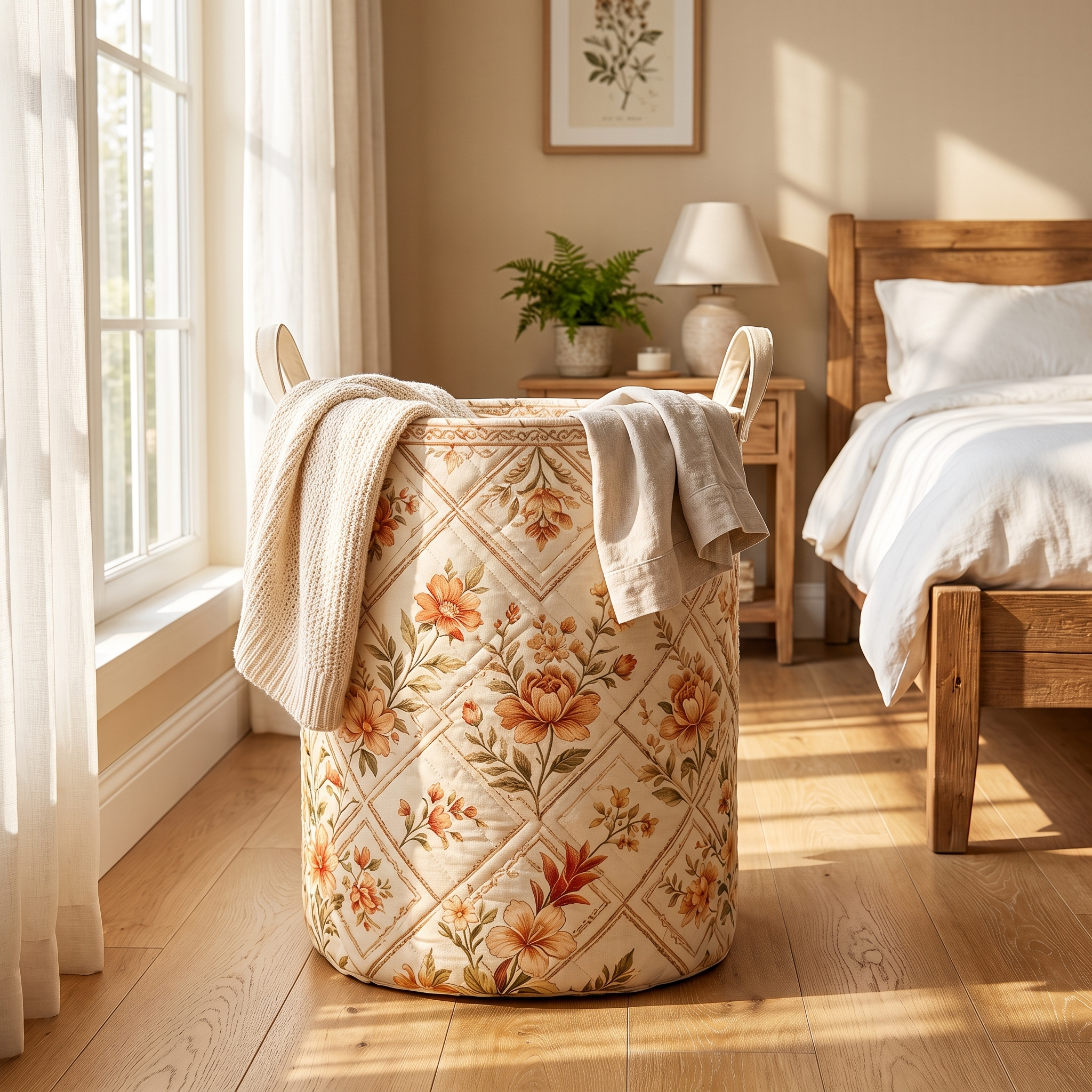 Nora's Quilted Flower Baskets