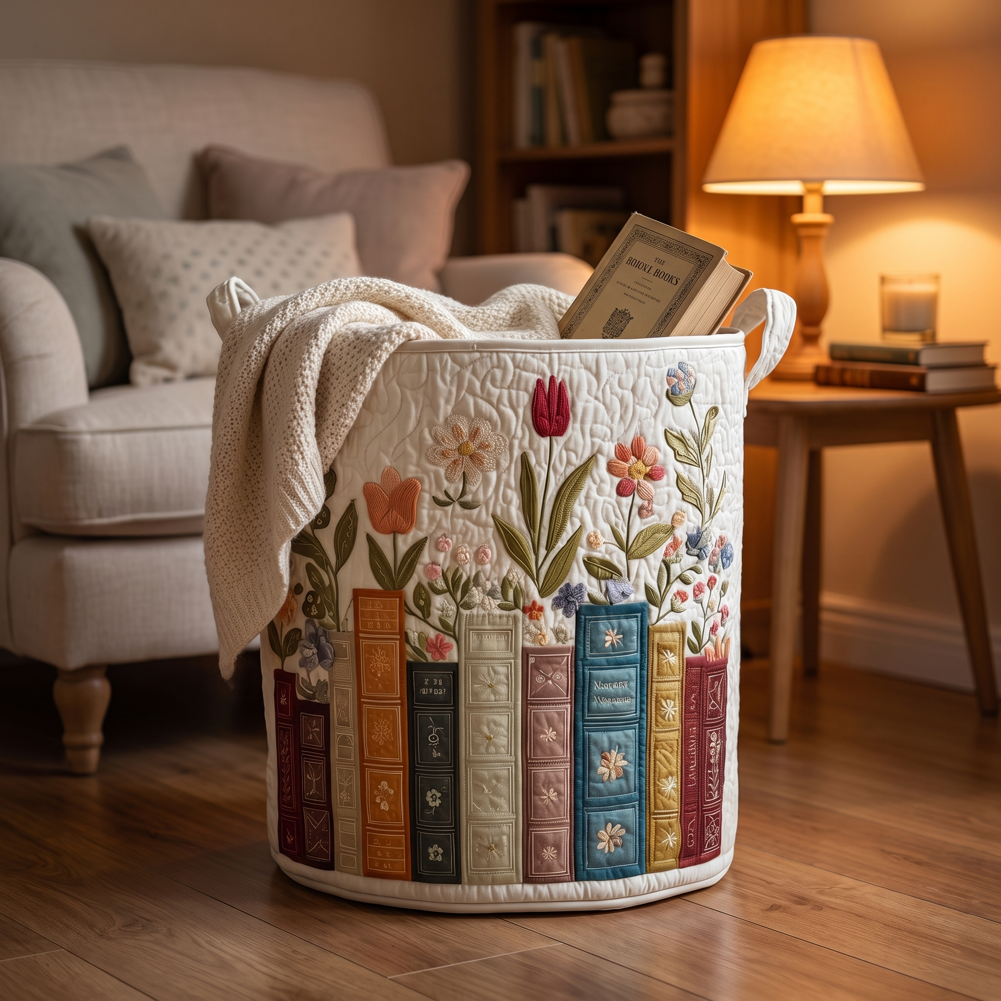 Nora's Quilted Flower Baskets