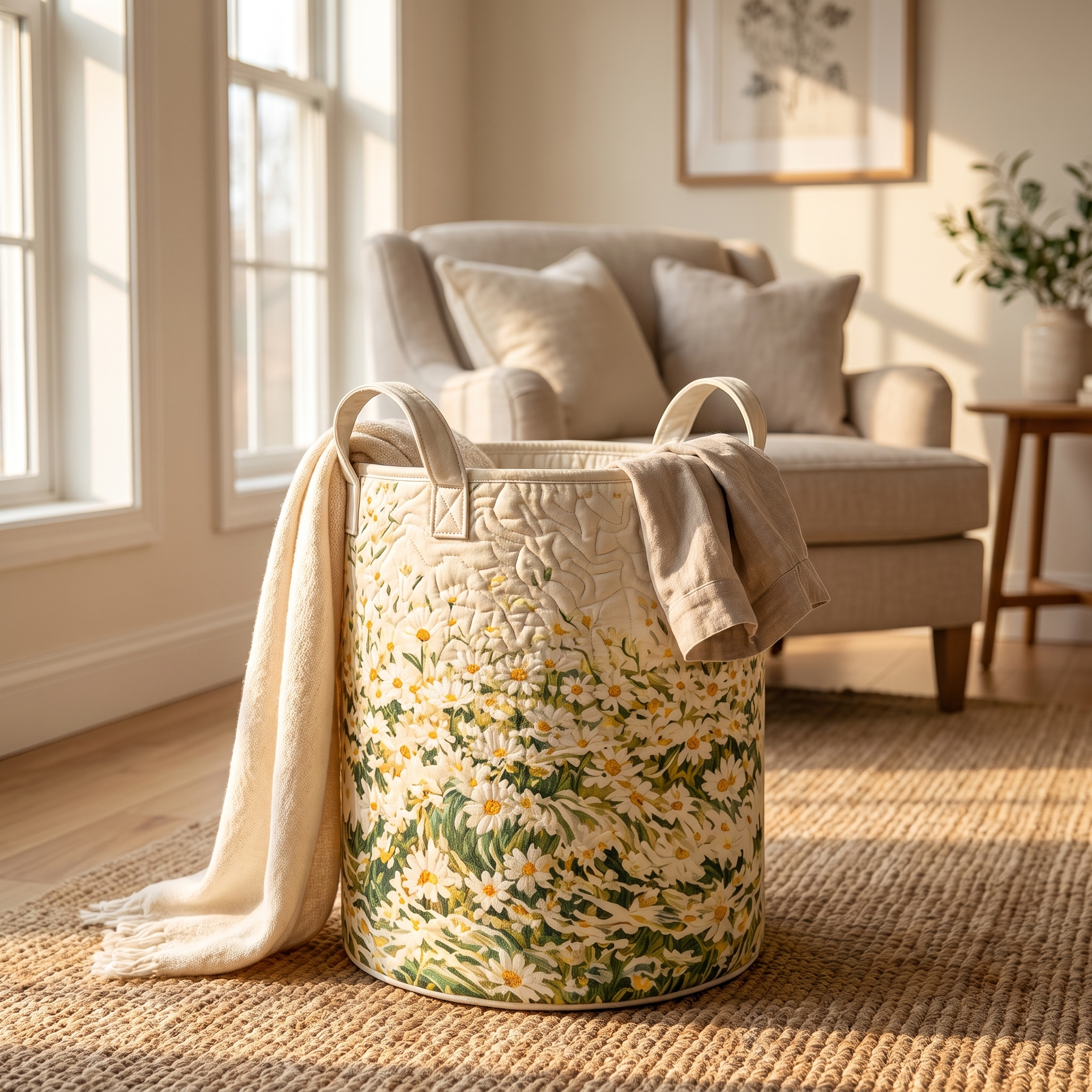 Nora's Quilted Flower Baskets
