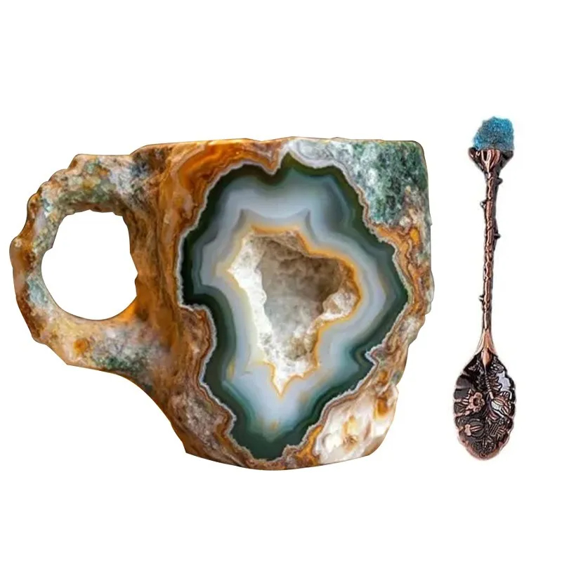 🥃2025 New Gift—BrewCharm Mineral Crystal Coffee Mugs