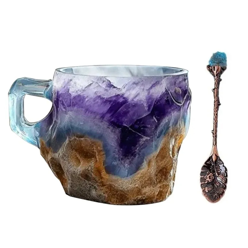 🥃2025 New Gift—BrewCharm Mineral Crystal Coffee Mugs