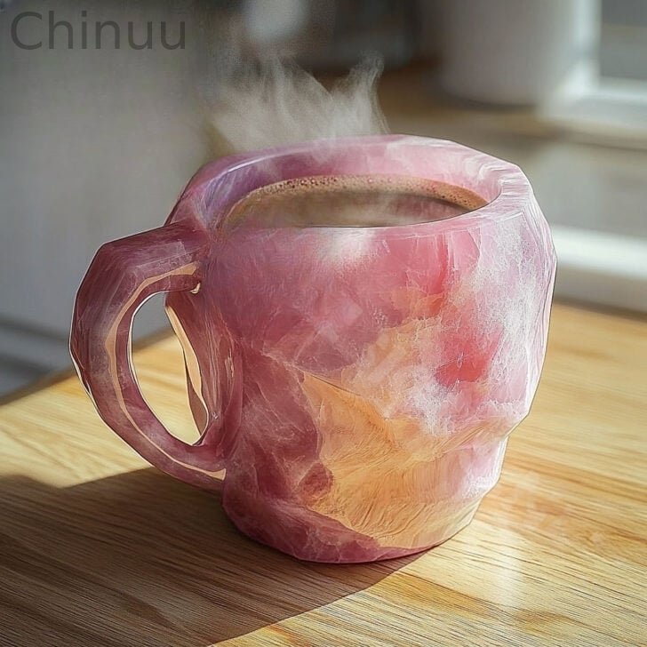 🥃2025 New Gift—BrewCharm Mineral Crystal Coffee Mugs