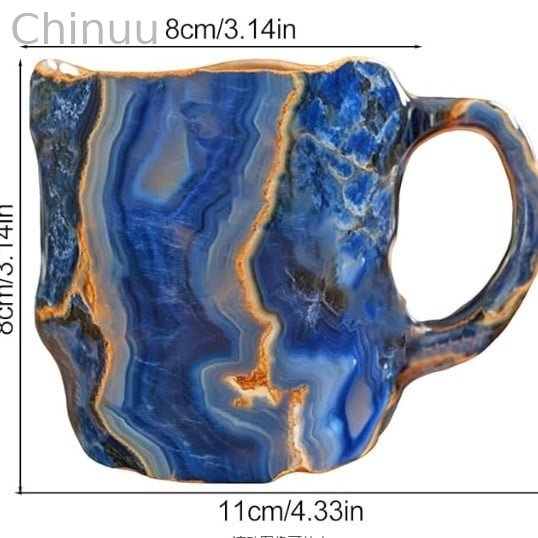 🥃2025 New Gift—BrewCharm Mineral Crystal Coffee Mugs