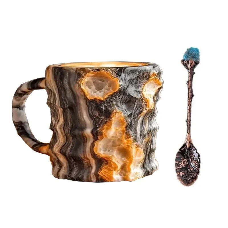 🥃2025 New Gift—BrewCharm Mineral Crystal Coffee Mugs