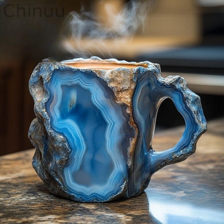 🥃2025 New Gift—BrewCharm Mineral Crystal Coffee Mugs