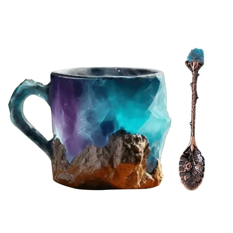 🥃2025 New Gift—BrewCharm Mineral Crystal Coffee Mugs