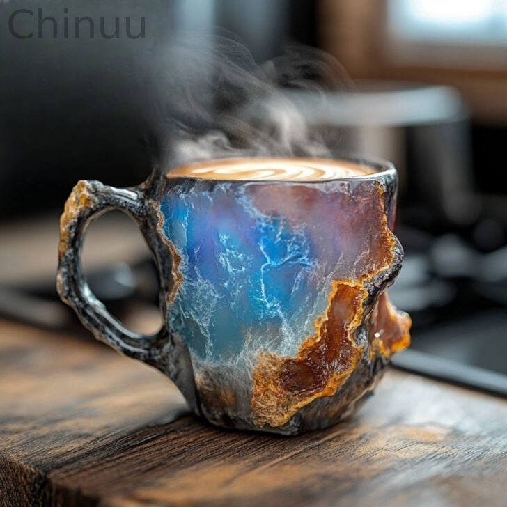🥃2025 New Gift—BrewCharm Mineral Crystal Coffee Mugs