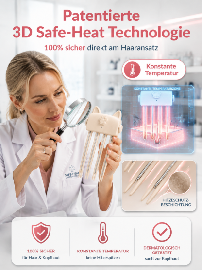 Schluss mit plattem Haar! Dieser kabellose Styling-Clip mit Rotlicht-Technologie hebt das Haar in nur 10 Sekunden direkt am Ansatz an – ganz ohne Haarspray. Perfekt auch für feines Haar. Angebot nur heute gültig!
