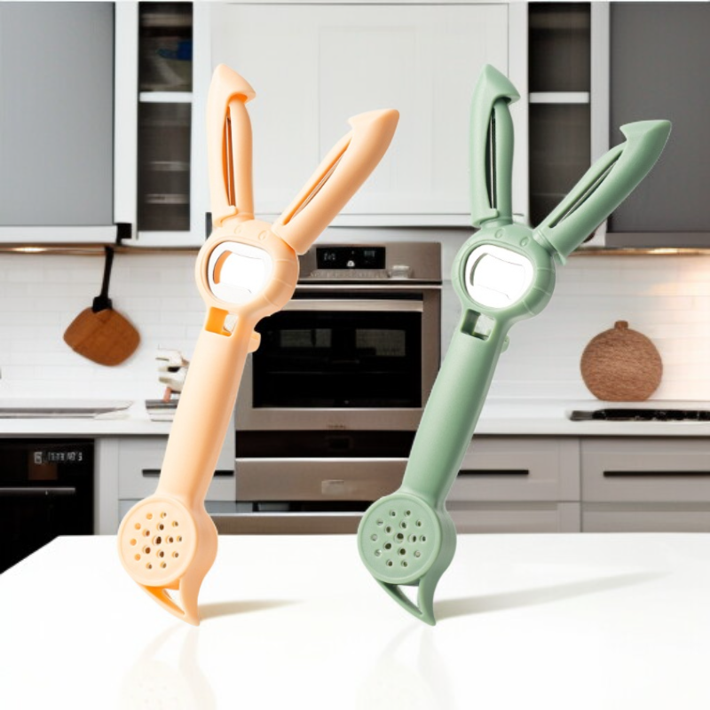 Multifunktionaler 5-in-1 Flaschen- und Dosenöffner für die Küche