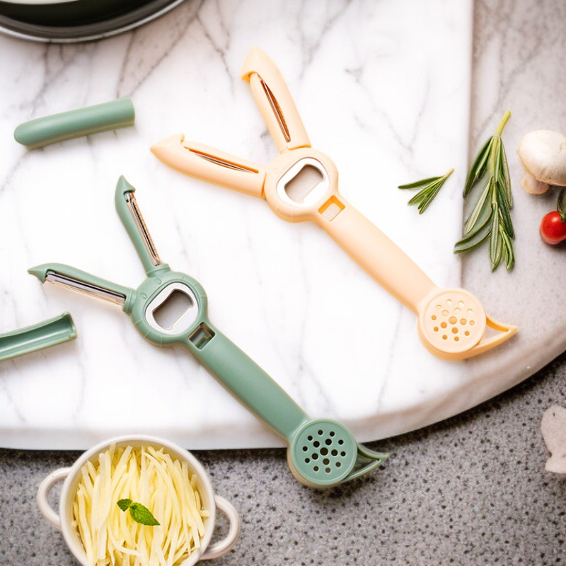 Multifunktionaler 5-in-1 Flaschen- und Dosenöffner für die Küche