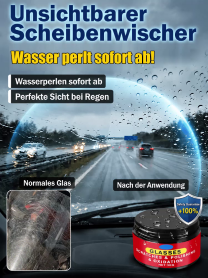 Autoglas-Kratzer-Reparaturpolitur – In 3 Sekunden sind Kratzer verschwunden! 100 % Blendschutz für maximale Sicherheit bei Nachtfahrten!