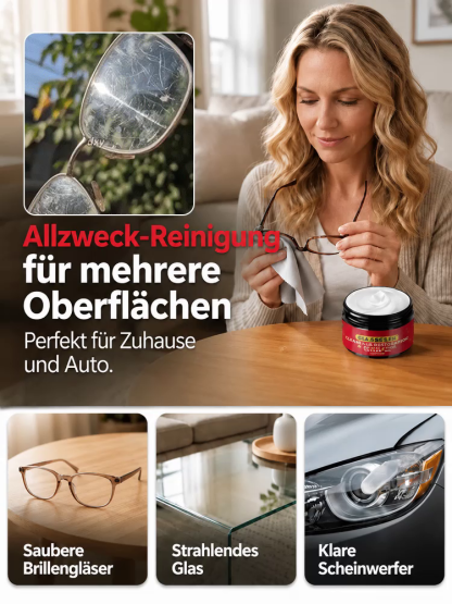 Autoglas-Kratzer-Reparaturpolitur – In 3 Sekunden sind Kratzer verschwunden! 100 % Blendschutz für maximale Sicherheit bei Nachtfahrten!
