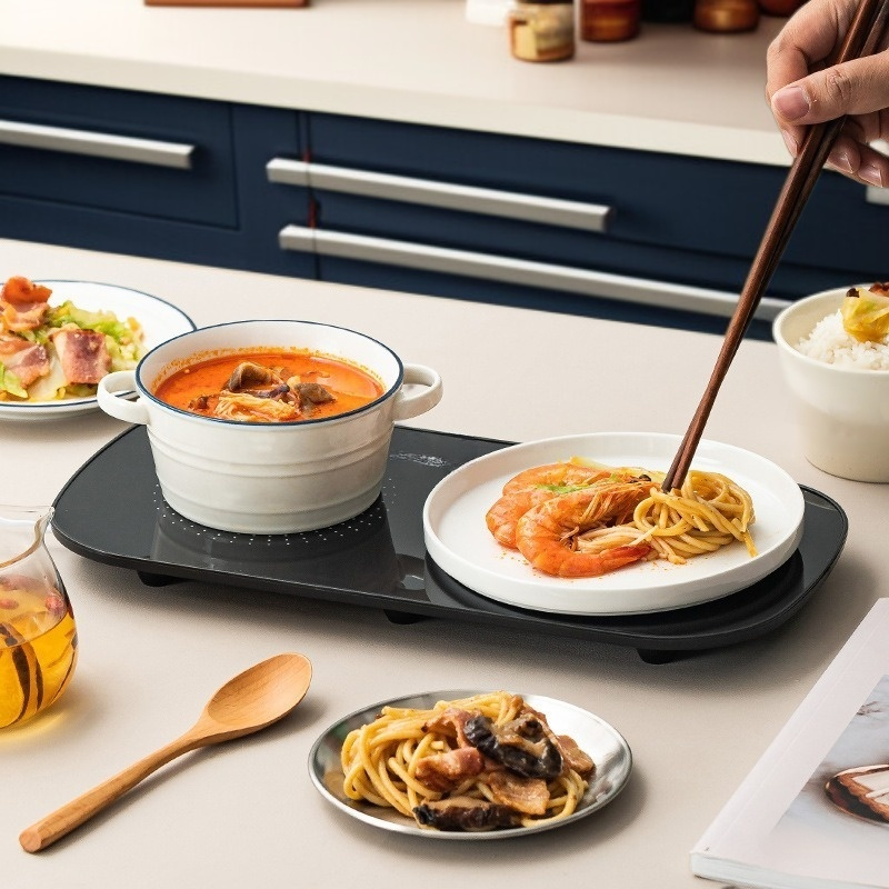 Intelligentes Warmhaltebrett mit Temperaturkontrolle