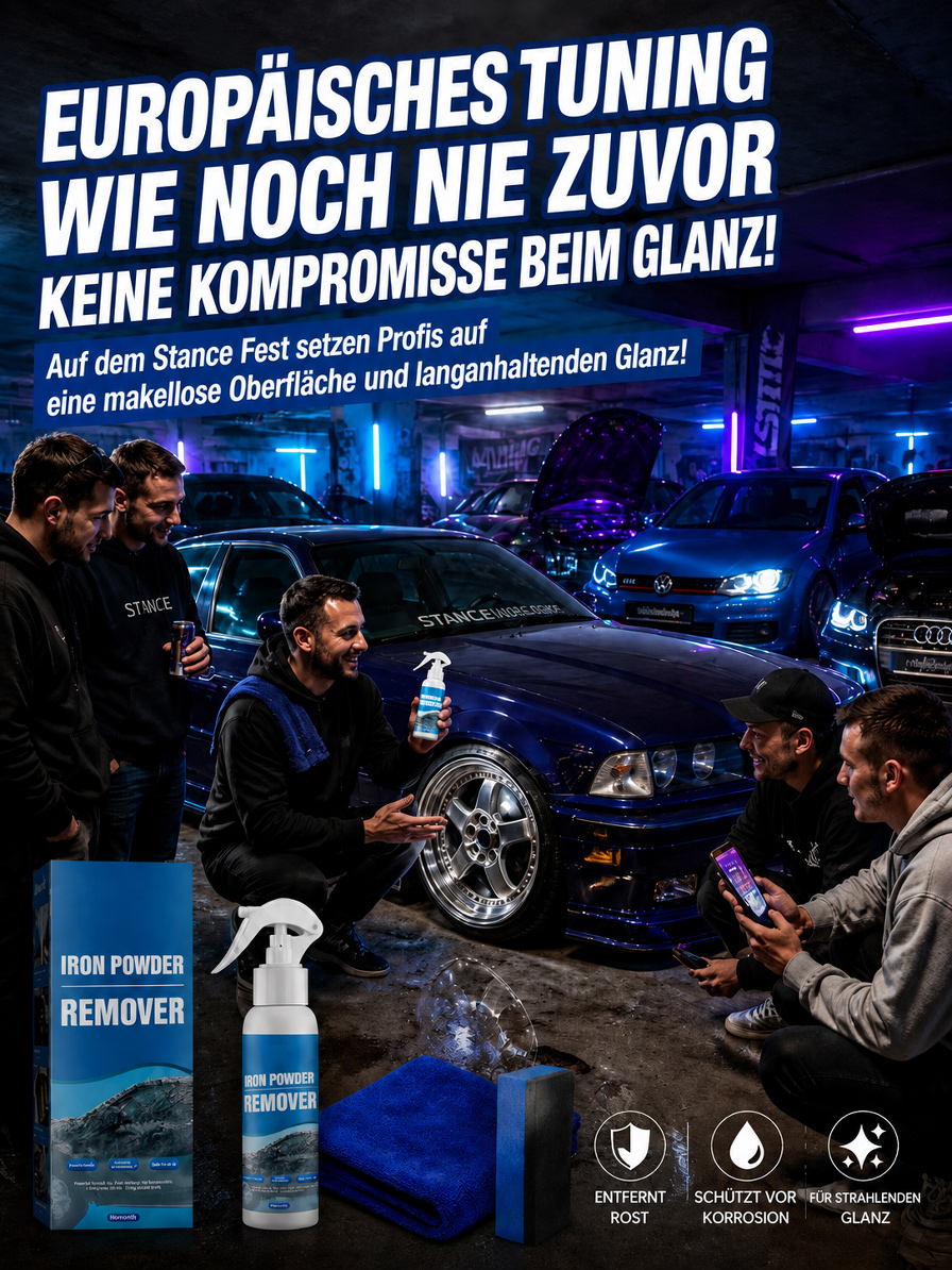 Rostentferner-Reinigungsspray-Set: Entrostung in nur 3 Sekunden, 10-mal stärker als herkömmliche Reiniger!