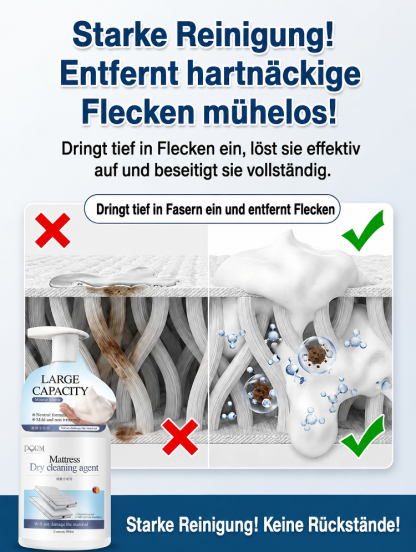 【Ohne Abziehen & Trocknen】Matratzen-Reinigungsspray – Kein Waschen erforderlich