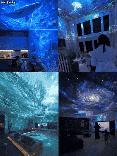 5D & 4K UHD Holografischer Projektor – Verwandeln Sie Ihr Zimmer oder Ihr Auto in ein magisches Universum!