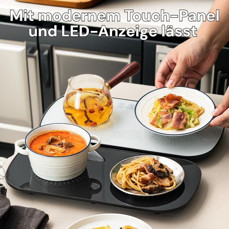 Intelligentes Warmhaltebrett mit Temperaturkontrolle