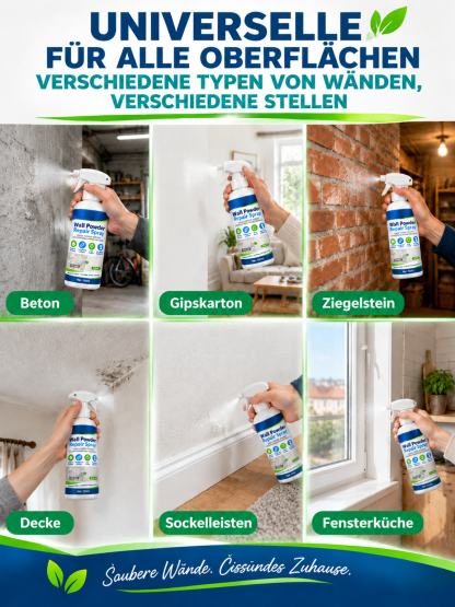 【Senken Sie enorme Arbeitskosten】Profi-Reparaturspray gegen Risse & Schimmel