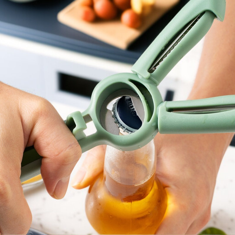 Multifunktionaler 5-in-1 Flaschen- und Dosenöffner für die Küche