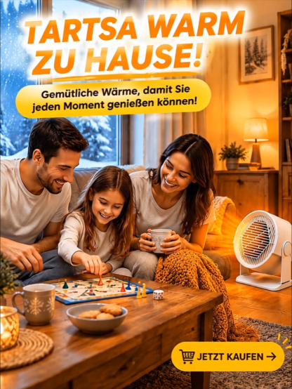 Das Heizwunder für Ihr Zuhause: Schnelles Aufheizen in 3 Sekunden – bis zu 200 m² in nur 3 Minuten warm