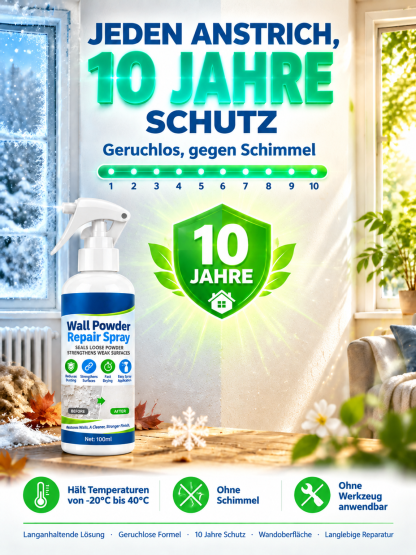 【Senken Sie enorme Arbeitskosten】Profi-Reparaturspray gegen Risse & Schimmel