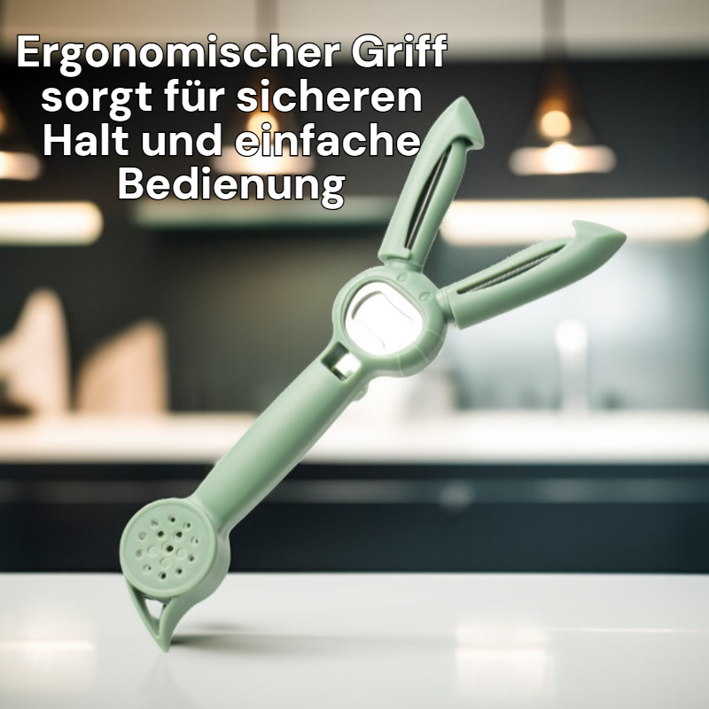 Multifunktionaler 5-in-1 Flaschen- und Dosenöffner für die Küche