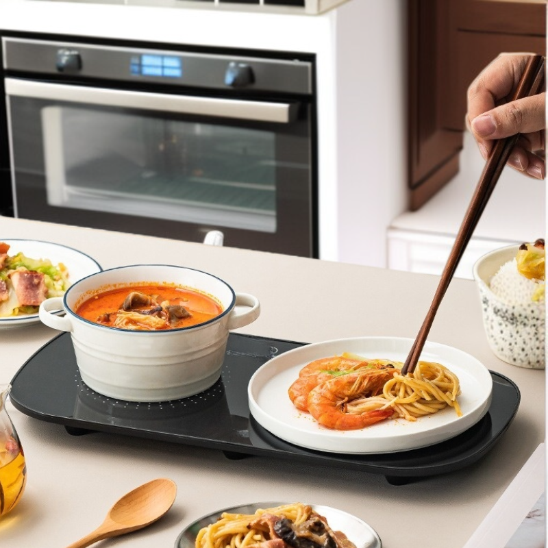 Intelligentes Warmhaltebrett mit Temperaturkontrolle