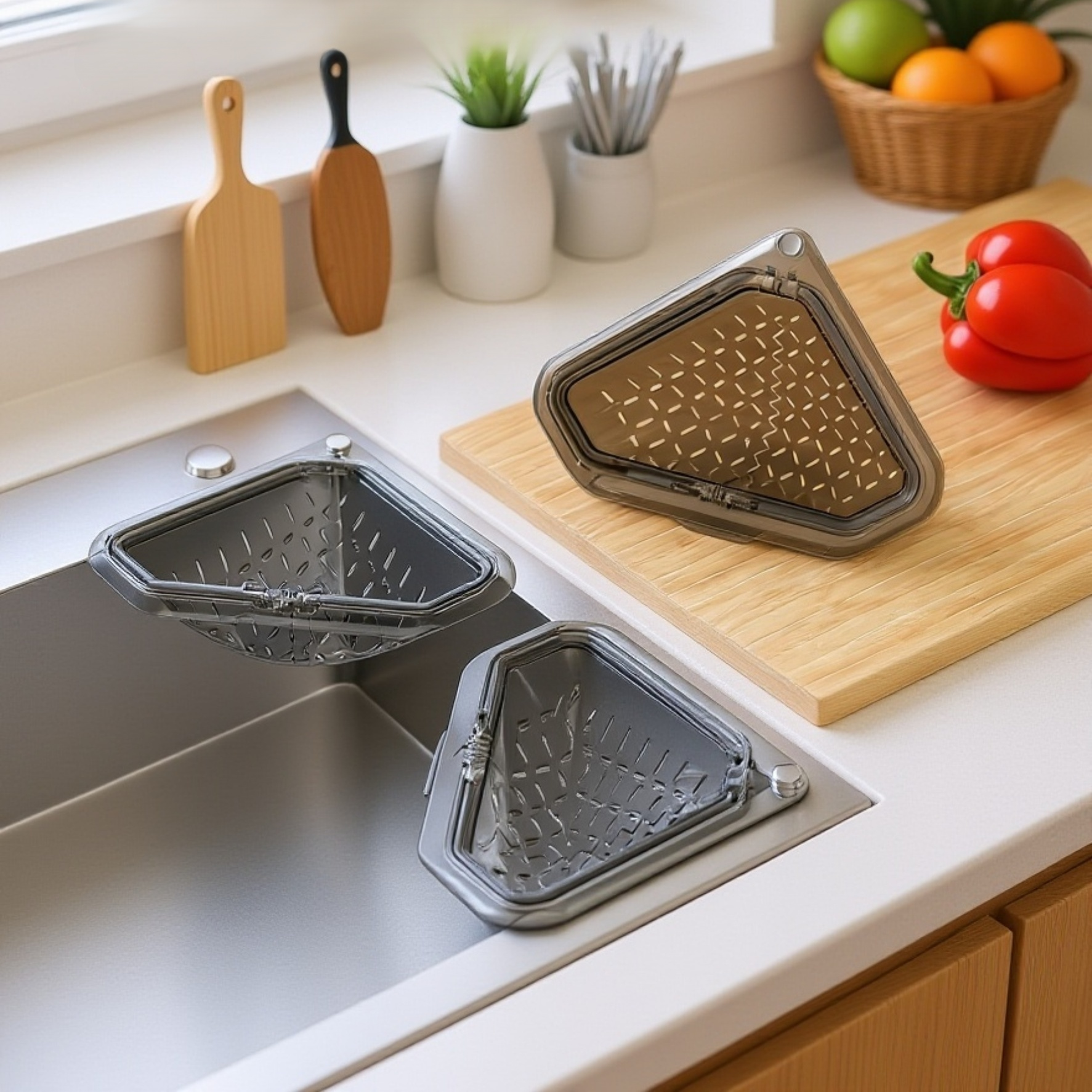 Eco-friendly water tank filter basket