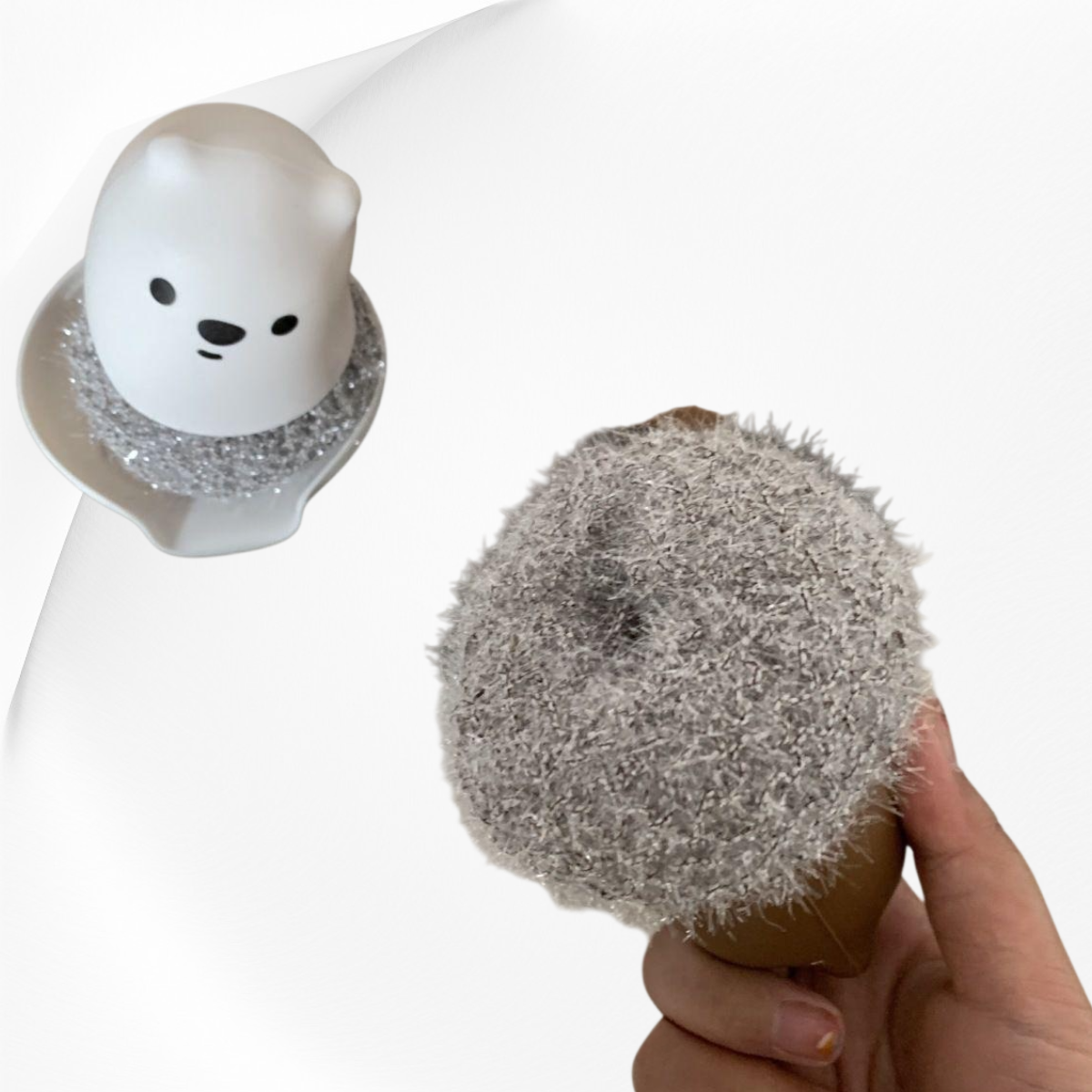 Multipurpose Handle Kitchen Scrubber Ball