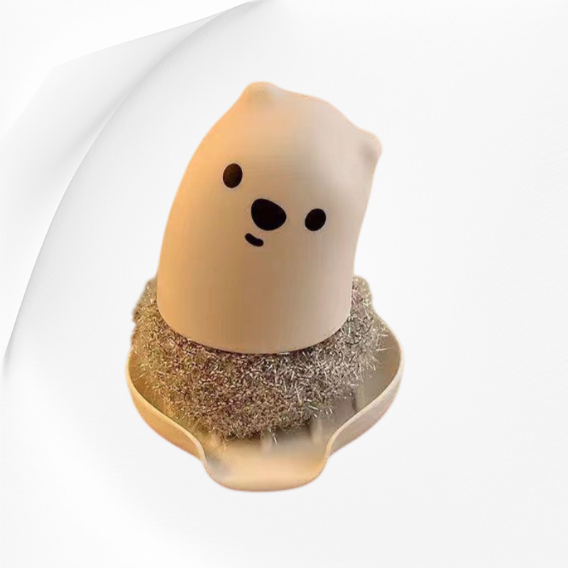 Multipurpose Handle Kitchen Scrubber Ball