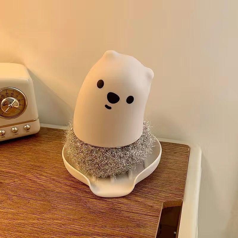 Multipurpose Handle Kitchen Scrubber Ball