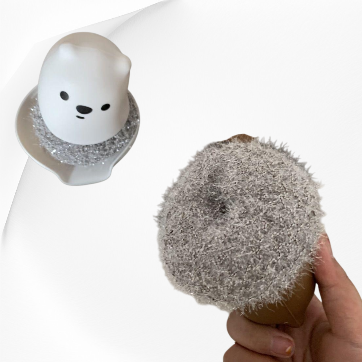 Multipurpose Handle Kitchen Scrubber Ball