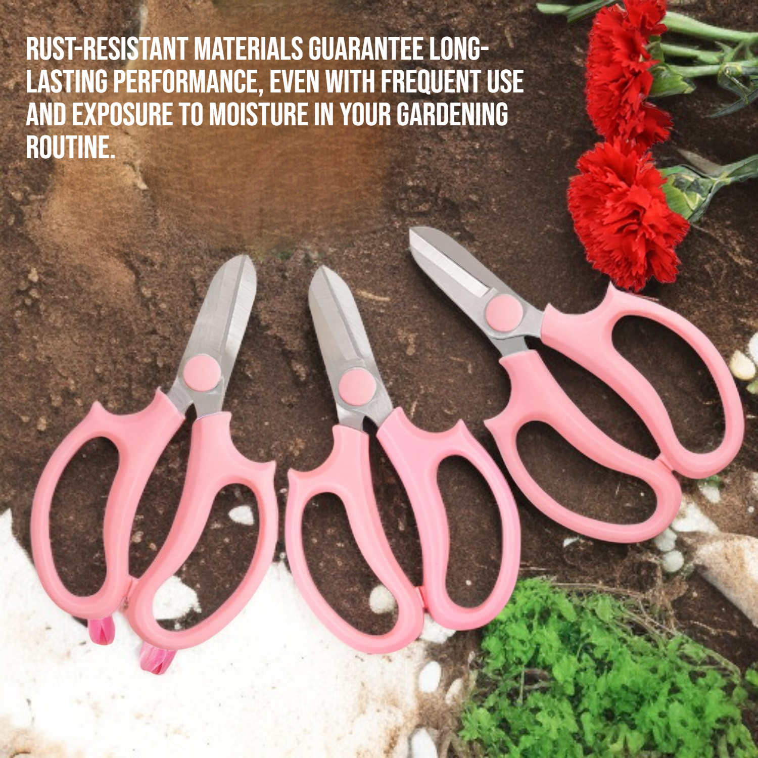 Home gardening bonsai pruning scissors close-up