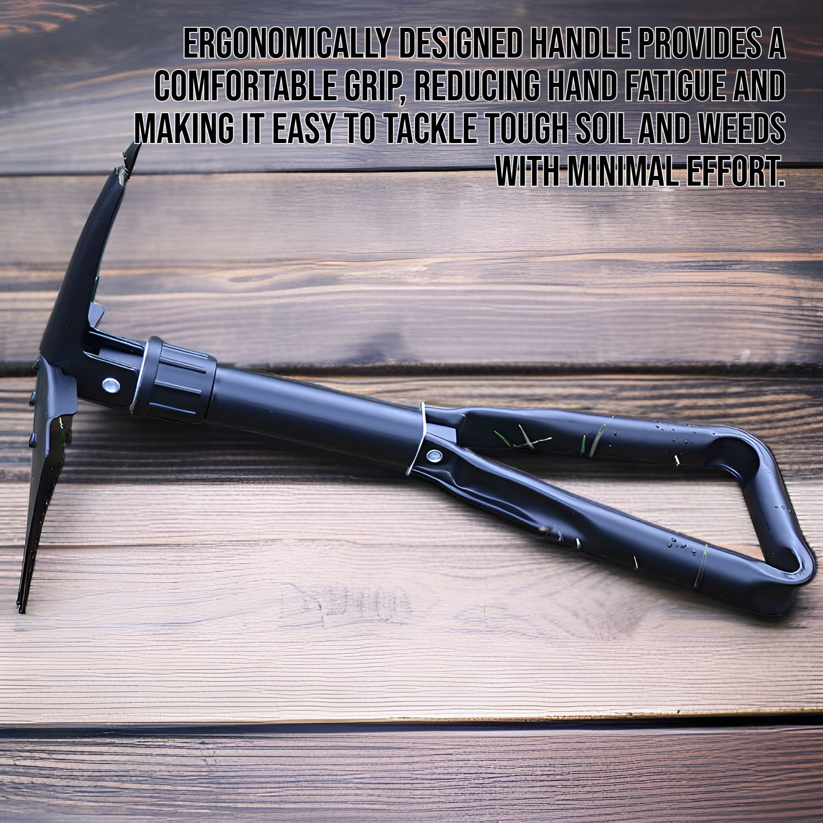 Outdoor gardening hoe tool
