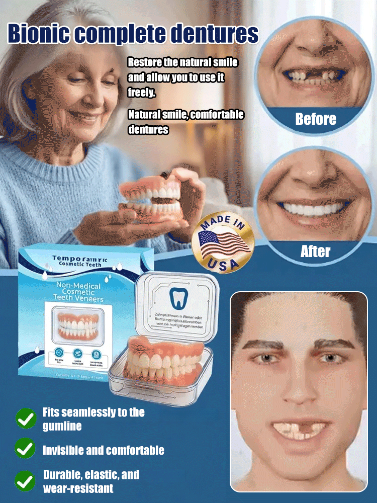 Natural Smile Comfortable Denture Set