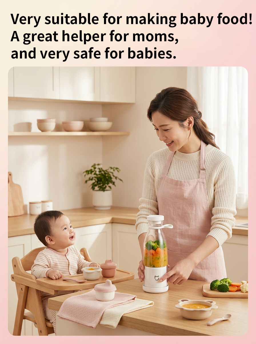 380ml Portable Juicer Cup with Alcohol Bottle Design